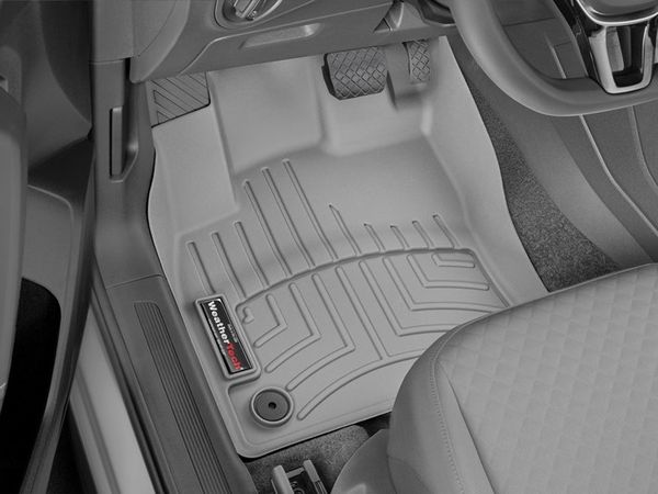 Коврики Weathertech Grey для Skoda Kodiak / Karoq (mkI); Volkswagen Tiguan (mkII) / Touran (mkII) / T-Roc (mkI); Seat Tarraco (mkI)(1 row) 2015→ - Фото 2