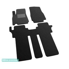Двошарові килимки Sotra Premium Black для BYD M6 (mkI)(1-2 ряд) 2010-2015