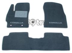 Двошарові килимки Sotra Custom Classic Grey для Toyota Corolla (mkX)(E140) 2006-2012