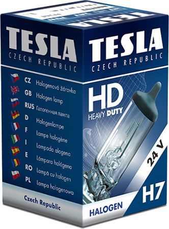 Автомобильная лампа Tesla B60702 тип H7 (Heavy Duty)(24V; 70W; PX26d) - Фото 3