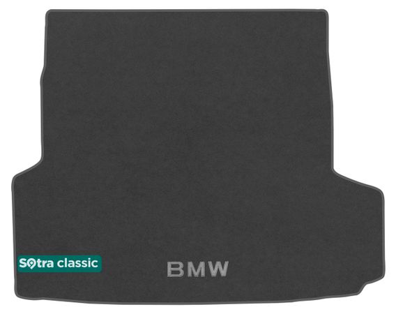 Двошарові килимки Sotra Classic Grey для BMW 3-series (F31)(універсал)(багажник) 2012-2019 - Фото 1