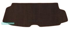 Двошарові килимки Sotra Premium Chocolate для Volvo XC90 (mkII)(розкладений 3й ряд)(багажник) 2015-2022