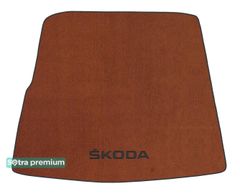 Двошарові килимки Sotra Premium Terracotta для Skoda Superb (mkIII)(B8)(ліфтбек)(багажник) 2015→