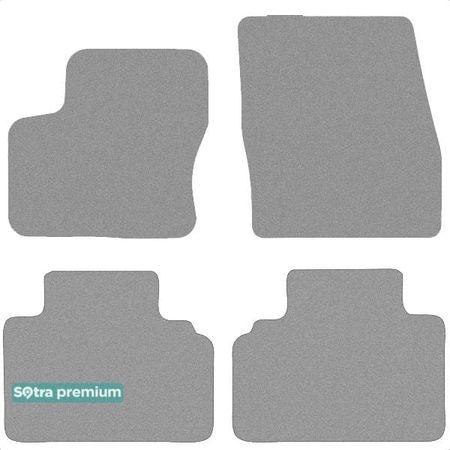 Двошарові килимки Sotra Premium Grey для Ford Tourneo Courier (mkI) 2014→ - Фото 1
