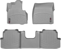 Коврики Weathertech Grey для Mercedes-Benz G-Class (W463)(with cup folders on floor of 2 row) 2012-2018