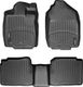 Коврики Weathertech Black для Ford Fusion (US); Lincoln MKZ; Mercury Milan (mkI)(2WD)(2 fixing posts) 2010-2013