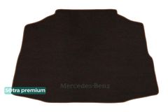 Двошарові килимки Sotra Premium Chocolate для Mercedes-Benz C-Class (A205)(кабріолет)(багажник) 2015-2022