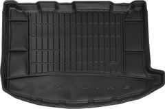 Резиновый коврик в багажник Frogum Pro-Line для Ford Kuga (mkII) 2012-2020 (с нишей под докатку)(багажник)