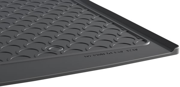 Гумовий килимок у багажник Gledring для BMW X1 (F48) 2015-2022 (2 ряд без регулювань)(багажник) - Фото 3