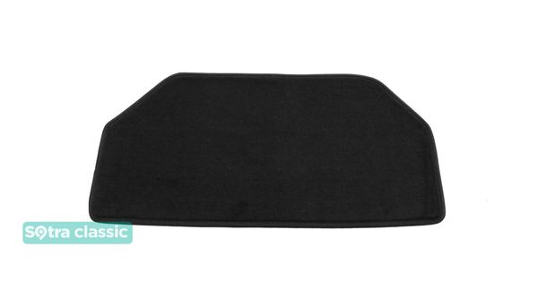 Двухслойные коврики Sotra Classic Black для Tesla Model S (mkI)(полный привод)(передний багажник) 2012-03-2016 - Фото 1
