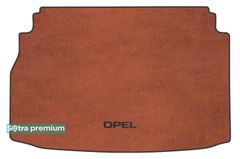 Двошарові килимки Sotra Premium Terracotta для Opel Astra (mkVI)(L)(хетчбек) 2021→ (з дворівневою підлогою)(верхній рівень)(багажник)