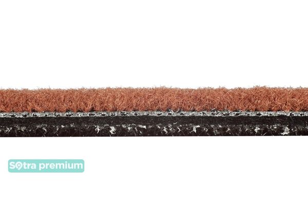 Двошарові килимки Sotra Premium Terracotta для Kia Sorento (mkII)(3 ряд) 2009-2012 - Фото 5