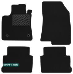 Двошарові килимки Sotra Classic Black для Dacia Jogger (mkI) 2021→ МКПП