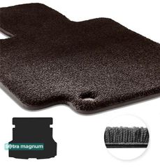 Двошарові килимки Sotra Magnum Black для BMW 4-series (F36)(гран купе)(багажник) 2013-2020