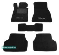 Двошарові килимки Sotra Premium Black для BMW 5-series (G30; G31; F90) 2017→ - Фото 1