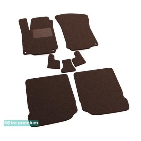 Двухслойные коврики Sotra Premium Chocolate для Seat Leon (mkI); Toledo (mkII) 1998-2005 - Фото 1