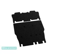 Двошарові килимки Sotra Premium Black для Toyota Sienna (mkII)(2-3 ряд) 2004-2010