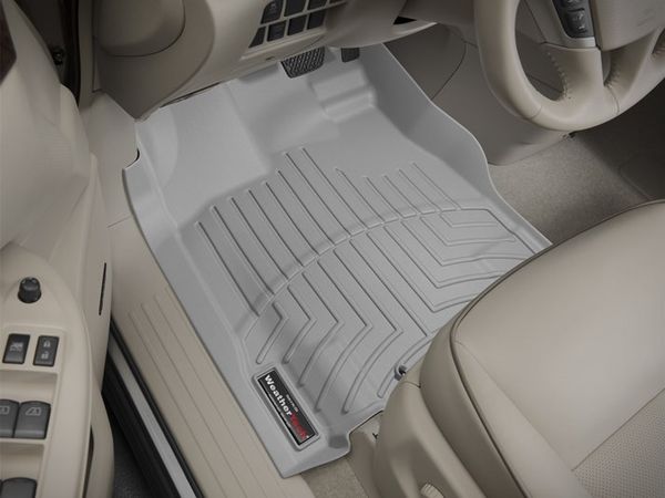 Коврики Weathertech Grey для Nissan Quest (mkIV)(1 row - 2pcs.)(1-2-3 row) 2011-2017 - Фото 2