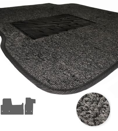 Текстильні килимки Pro-Eco Graphite для Renault Master (mkIII)(1 ряд) 2010→ - Фото 1