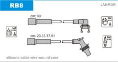 Дроти запалювання Janmor RB8 для Renault Laguna 1.8 (F3P 720 / F3P 724 / F3P 678)
