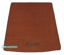 Двошарові килимки Sotra Premium Terracotta для Audi A6/S6/RS6 (mkII)(C5)(універсал)(багажник) 1998-2004 - Фото 1