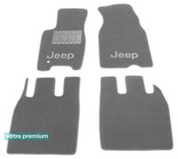 Двухслойные коврики Sotra Premium Grey для Jeep Grand Cherokee (mkII)(WJ) 1999-2004 - Фото 1