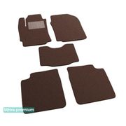 Двошарові килимки Sotra Premium Chocolate для Daihatsu Materia (mkII) 2006-2012 - Фото 1