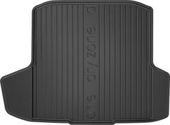 Гумовий килимок у багажник Frogum Dry-Zone для Skoda Octavia (mkIII)(універсал) 2012-2019 (без дворівневої підлоги)(з нішами)(багажник)