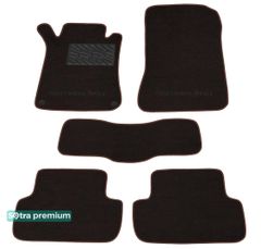 Двошарові килимки Sotra Premium Chocolate для Mercedes-Benz CLK-Class (C209; A209) 2002-2010