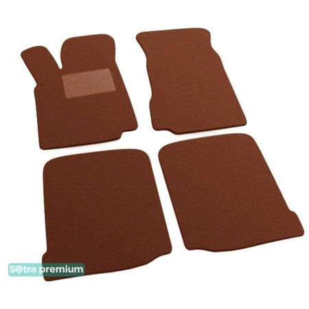 Двухслойные коврики Sotra Premium Terracotta для Seat Ibiza (mkII) 1993-1999 - Фото 1