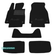 Двошарові килимки Sotra Premium Graphite для Audi e-tron GT (mkI) 2020→ - Фото 1