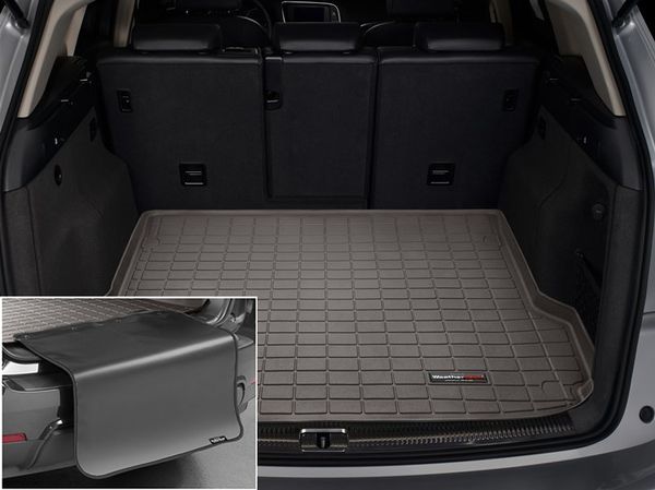 Килимок из захистом WeatherTech Choco для Audi Q5/SQ5 (mkI)(not hybrid)(trunk) 2008-2016 - Фото 2