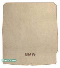Двошарові килимки Sotra Premium Beige для BMW 6-series (F13)(купе)(багажник) 2011-2019