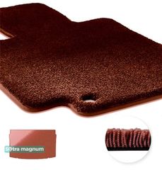Двошарові килимки Sotra Magnum Red для Volkswagen Polo (mkVI)(хетчбек)(багажник) 2017→