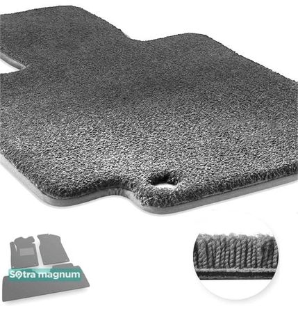 Двошарові килимки Sotra Magnum Grey для Volkswagen Sharan (mkI)(1-2 ряд) 1995-2010 - Фото 1