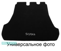 Двухслойные коврики Sotra Premium Black для Porsche Macan (mkI)(без вырезов)(багажник) 2013→