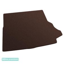 Двошарові килимки Sotra Premium Chocolate для Renault Laguna (mkIII)(ліфтбек)(багажник) 2007-2015