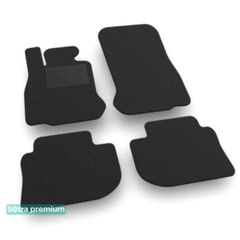 Двошарові килимки Sotra Premium Black для BMW 6-series (F06)(гран купе) 2012-2019