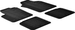 Гумові килимки Gledring для Lancia Ypsilon (mkIII) 2011-2024