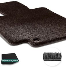 Двошарові килимки Sotra Magnum Black для Ford Focus (mkII)(хетчбек)(багажник) 2004-2007