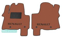 Двошарові килимки Sotra Premium Terracotta для Renault Trafic (mkIII)(1 ряд) 2014→ - Фото 1