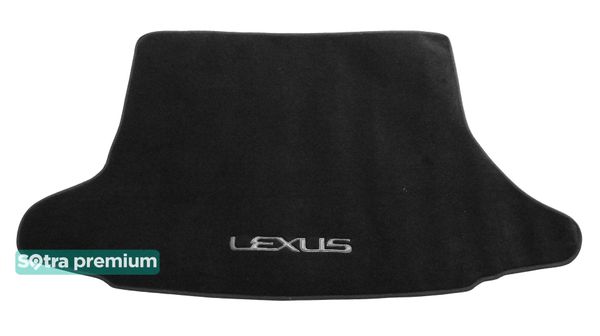 Двошарові килимки Sotra Premium Graphite для Lexus CT (mkI)(багажник) 2011-2022 - Фото 1
