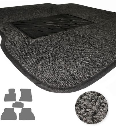 Текстильні килимки Pro-Eco Graphite для BMW X5 (E70) / X6 (E71)(без липучек) 2007-2014 - Фото 1