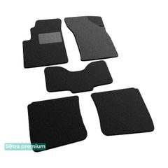 Двухслойные коврики Sotra Premium Black для Chery E5 (mkI) 2011-2015