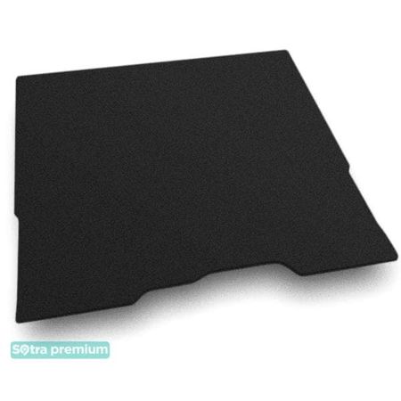 Двошарові килимки Sotra Premium Black для Nissan NV300 (mkI)(пасажирський)(L2)(багажник) 2016→ - Фото 1