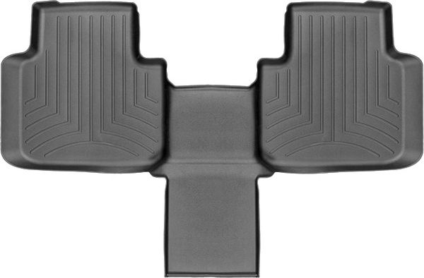 Килимки WeatherTech Black для Volkswagen Atlas (mkI)(2 row bucket seats)(2 row) 2017→ - Фото 1