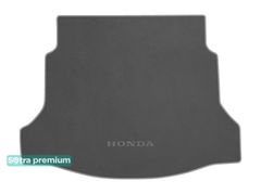 Двошарові килимки Sotra Premium Grey для Honda Civic (mkX)(хетчбек)(з запаскою)(нижній)(багажник) 2015-2021