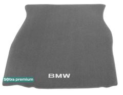Двошарові килимки Sotra Premium Grey для BMW 3-series (E30)(седан)(багажник) 1982-1993