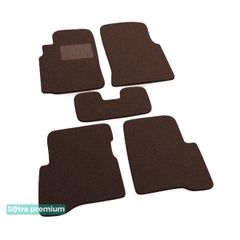 Двошарові килимки Sotra Premium Chocolate для Nissan Sunny (mkIII)(N16) 2000-2006