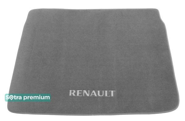 Двошарові килимки Sotra Premium Grey для Renault Kadjar (mkI)(багажник) 2015-2022 - Фото 1